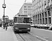 Bus im Mai 1980 am Ring,bei der Oper, Endstelle der Linie 61a