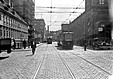 Zug der Linie G2 mit der Type G und Beiwagen um 1935 Invalidenstaße, Markthalle