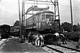 Aus Amerika werden in Rodaun Straßenbahnen verladen und bekommen die Bezeichnung Type Z, Juni 1949