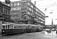 Zug der Linie T im Dreiwagenzug mit Type T1-k6-k6 Wien Mitte landstraßer Hauptstraße, Invalidenstraße etwa 1969