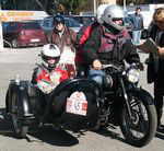 Puch 250 TF mit Beiwagen