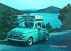 Fahrt nach Yugoslawien mit Puch 500 - 1965